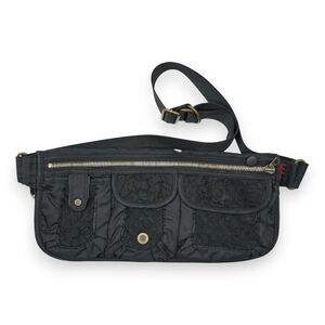 Lululemon Doggy Waist Belt‎ Walking Black Hot Pink Pack Pockets Ball Bags Treats